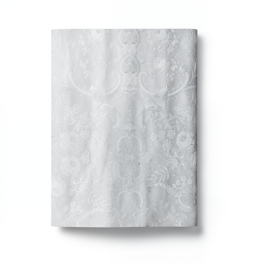 Classic Wallpaper Light Gray, 10m x 1.06m, Model 5811