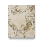 Italian Wall Covering Beige Color, 10m Length, 1.06m Width, Model 85030
