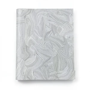 Patterned Wallpaper 10m x 1.06m Gray Color, Model 84034