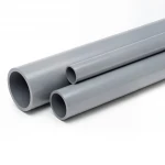 مواسير UPVC الوطني ضغط 2 بار  قطر خارجي 110  مم سمك 1.8 مم لون رمادي