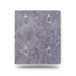 Italian Patterned Wall Decoration 10m×1.06m Gray with Purple, Model 84022