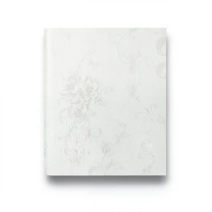 Patterned Wallpaper 10m x 1.06m Off White, Model 84007