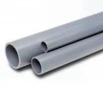 مواسير UPVC الوطني ضغط 2 بار  قطر خارجي 125 مم سمك 1.8 مم لون رمادي