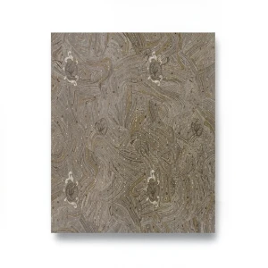Patterned Wall Covering 10m x 1.06m Brown Color, Model 84021