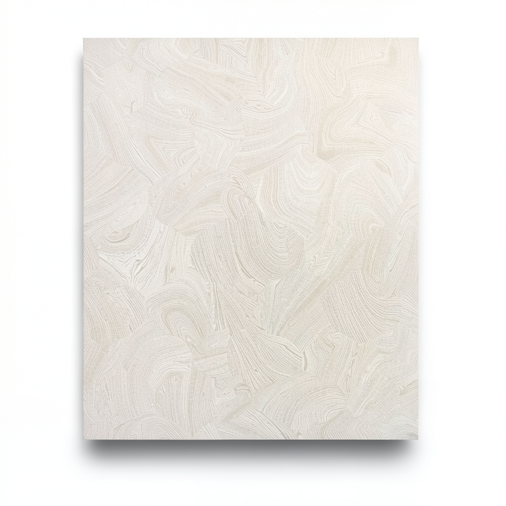 Patterned Wall Covering 10m x 1.06m Light Beige Color, Model 84032