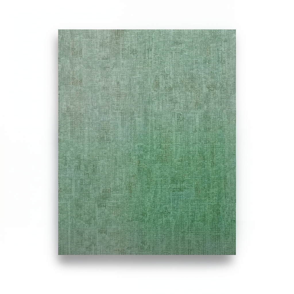 Italian Patterned Wall Decoration 10m×1.06m, Green Color, Model 5804