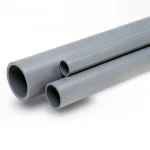 مواسير UPVC الخام الوطني ضغط 4 بار  قطر خارجي 125 مم سمك 2.5 مم لون رمادي