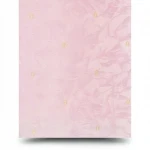 Italian Wall Decoration, Pink Color, Length 10 m, Width 0.73 m, Model 25091