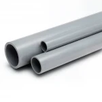 مواسير UPVC الوطنى ضغط 6 بار  قطر خارجي 180 مم سمك 5.3 مم لون رمادي