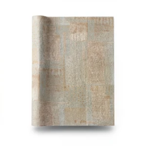 Patterned Wallpaper Light Brown, 10m x 1.06m, Model 5805