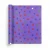 Youthful Wall Covering, Color purple with red, green and white, Length 10m, Width 53cm 