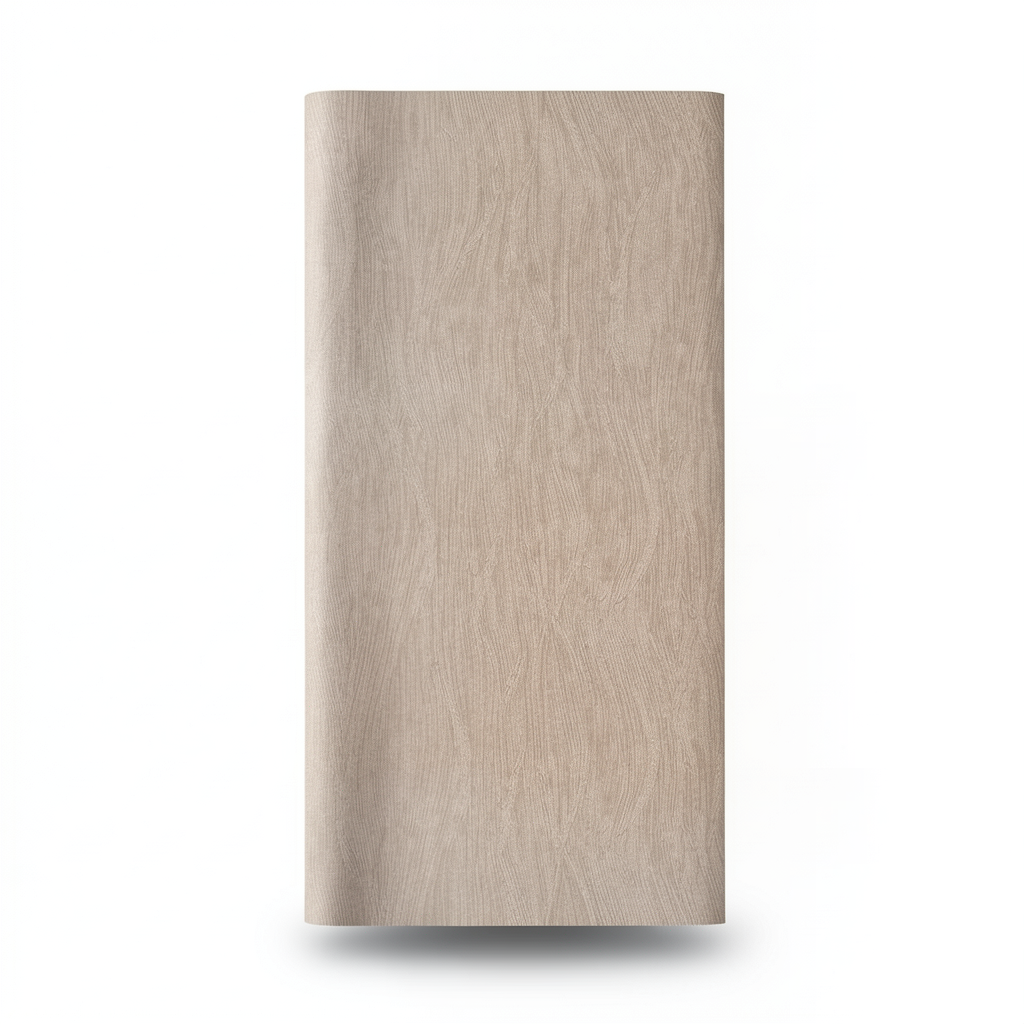 Italian Wallpaper Length 10m, Width 1.06m, Light Brown Color, Model 5518