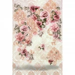 Italian Wall Decoration Multi-colored, Length 10 m, Width 0.73 m, Model 25202