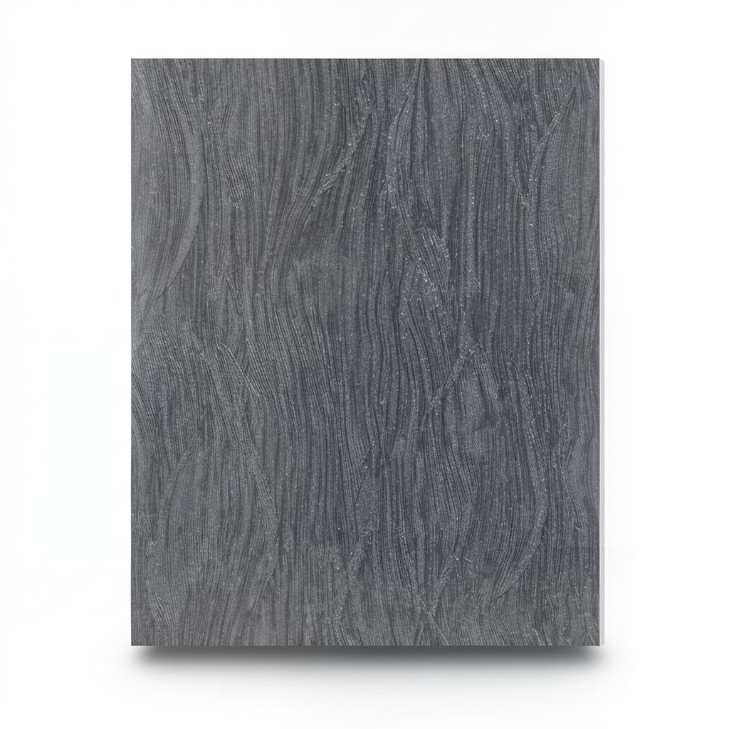 Pattrened Wall Decoration 10m×1.06m Dark Gray Color, Model 5520