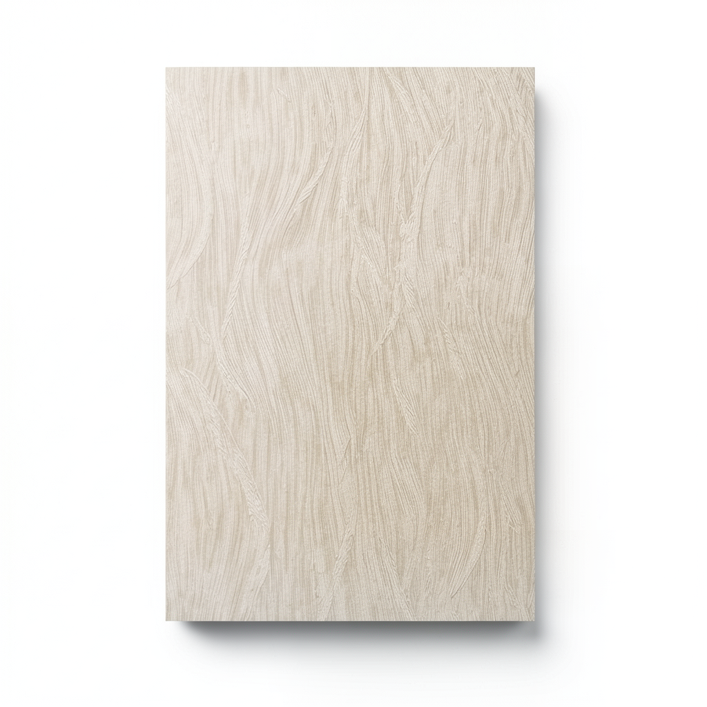 Patterned Wallpaper 10m×1.06m Beige Color, Model 5526