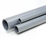 مواسير UPVC الوطني ضغط 4 بار  قطر خارجي 280 مم سمك 5.5 مم لون رمادي