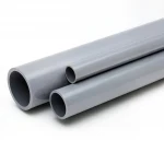 مواسير UPVC الوطني ضغط 6 بار  قطر خارجي 280 مم سمك 8.2 مم لون رمادي