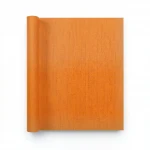 German wallpaper for youth and children, size 10 m x 0.53 m, orange color, model 232783 