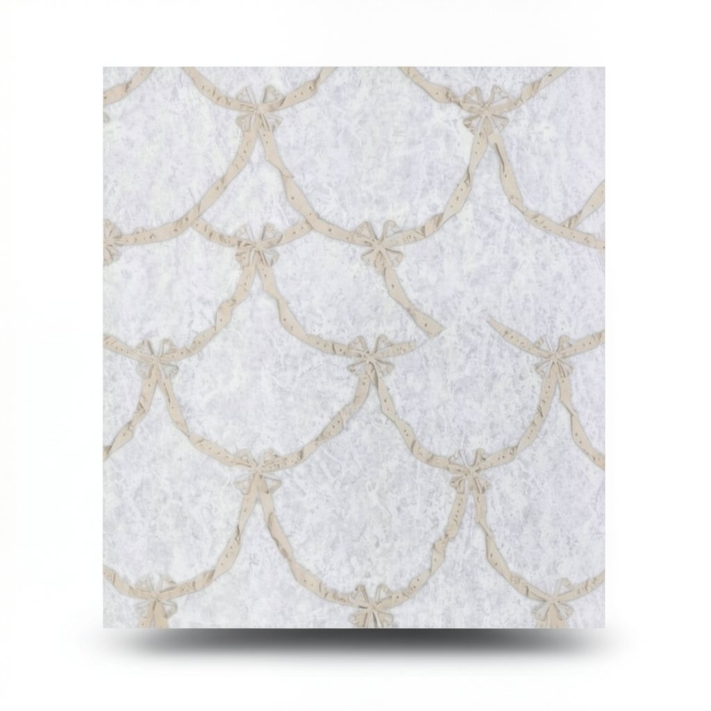 Italian Wallpaper 10m×1.06m Pale Gray, Model 85063