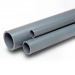 UPVC Pipes National Kham Pressure 6 Bar Outside Diameter 200 mm Thickness 5.9 mm Gray Colour