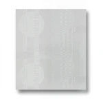 Italian Patterned Wall Decoration 10m×1.06m Light Gray, Model 5833