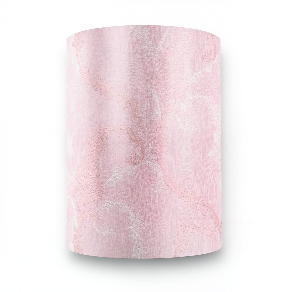 Italian Wall Covering 10m Length, 1.06m Width, Pink Color