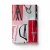 Vinyl Wallpaper, Youthful Design, Size 10m×53cm, red and black with gray Color