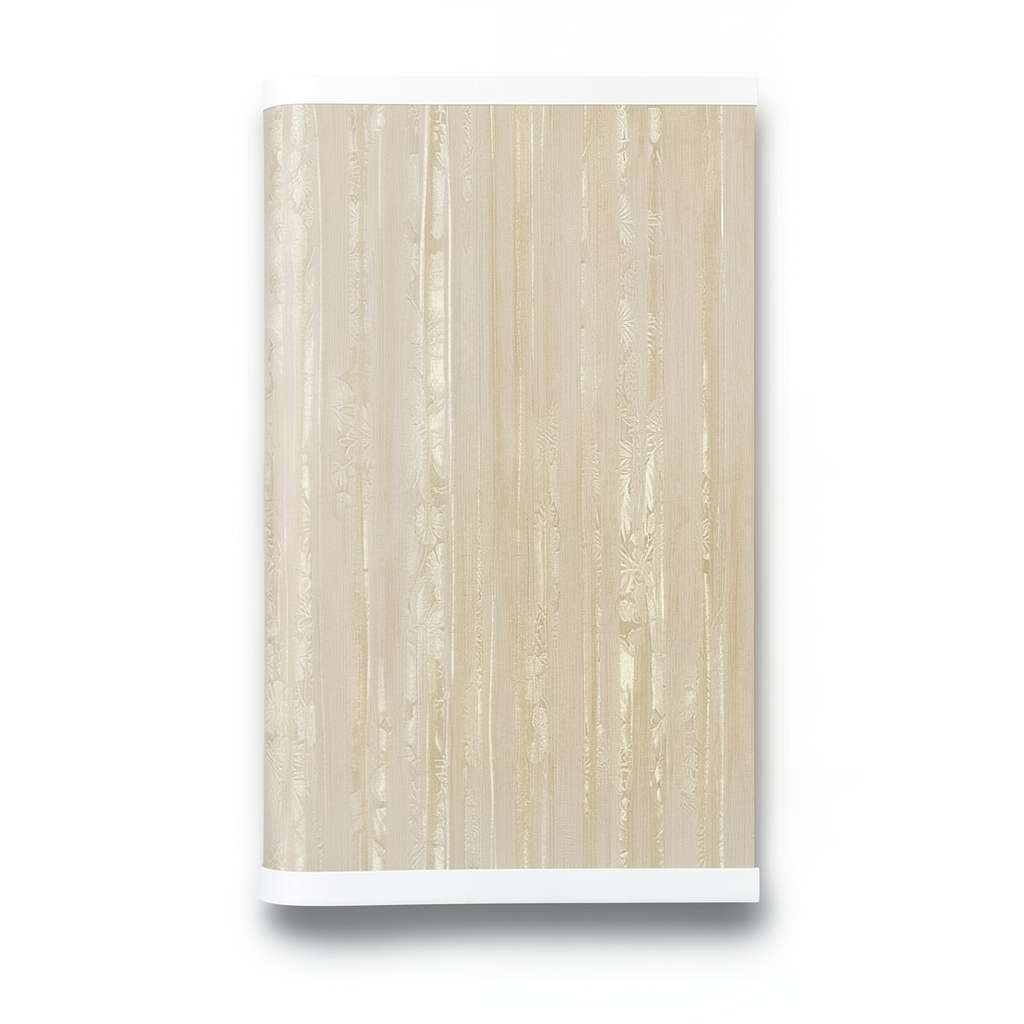 Patterned Wallpaper 10m x 1.06m Beige, Model 5818