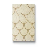 Italian Wall Covering Beige Color, 10m Length, 1.06m Width, Model 85064