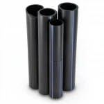 أنابيب HDPE الراجحى PE 80 ضغط 8 بار قطر خارجي 800 مم سمك 47.4 مم لون اسود