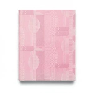Italian Patterned Wallpaper Size 10m×1.06m Pink Color, Model 5831
