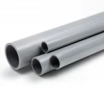 مواسير UPVC الخام الوطني ضغط 10 بار  قطر خارجي 25 مم سمك 1.5 مم لون رمادي