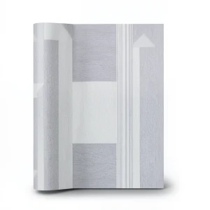 Patterned Decor Wallpaper Gray Color Size 10m×1.06m Model 5548