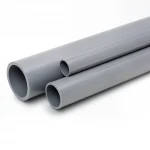 UPVC Pipes National Kham Pressure 6 Bar Outside Diameter 200 mm Thickness 5.9 mm Gray Colour