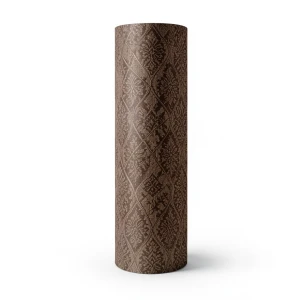 Patterned Wallpaper 10m×1.06m Brown Color, Model 5551