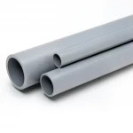 مواسير UPVC الخام الوطني ضغط 10 بار  قطر خارجي 32 مم سمك 1.8 مم لون رمادي