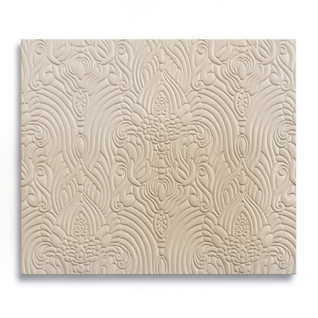 Italian Patterned Wall Decoration 10m×1.06m Beige, Model Z21802