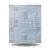 Italian Patterned Wallpaper 10m×1.06m Gray on Blue, Model 5838 - Image 1
