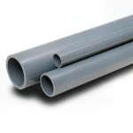 مواسير UPVC الوطني ضغط 4 بار  قطر خارجي 280 مم سمك 5.5 مم لون رمادي
