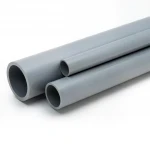 مواسير UPVC الخام الوطنى ضغط 10 بار  قطر خارجي 200 مم سمك 9.6 مم لون رمادي