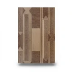 Patterned Wall Covering 10m×1.06m Brown Color, Model 5552