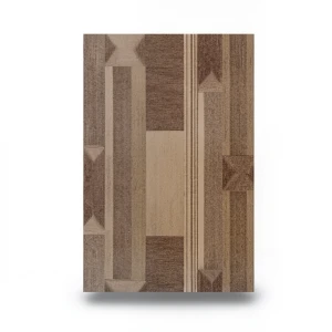 Patterned Wall Covering 10m×1.06m Brown Color, Model 5552