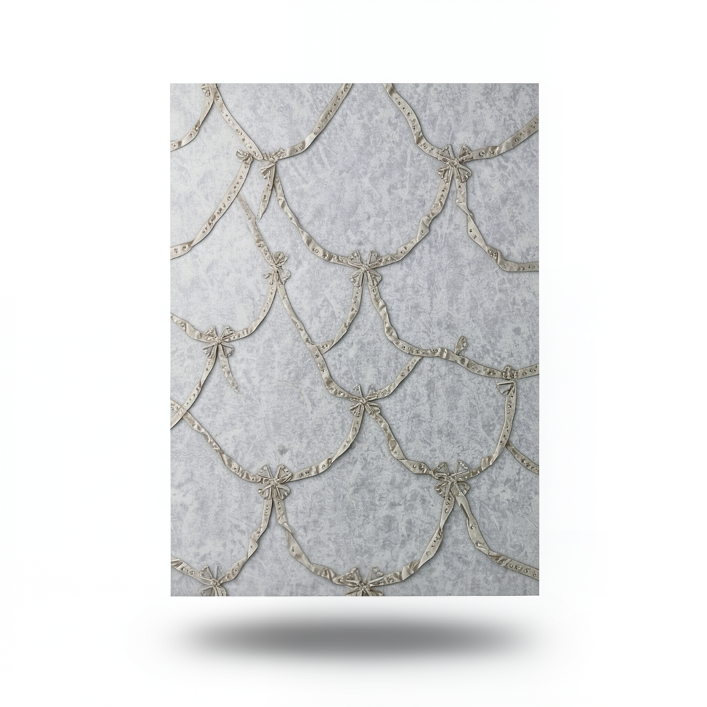 Italian Wall Covering 10m×1.06m Gray, Model 85065