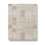 Patterned Wall Covering 10m x 1.06m Light Brown to Beige, Model 5840
