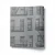 German wallpaper for youth and children, size 10 m x 0.53 m, gray color, model 281514 