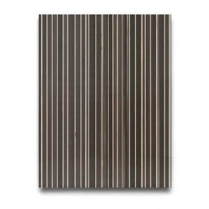 Italian Striped Wall Decoration 10m×1.06m Dark Brown Beige