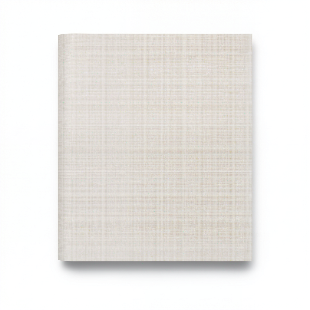 Patterned Wallpaper Light Beige, 10m x 1.06m, Model 5853