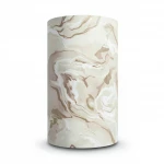 Wavy Wall Covering, Color Beige with brown, Length 15.6m, Width 106cm