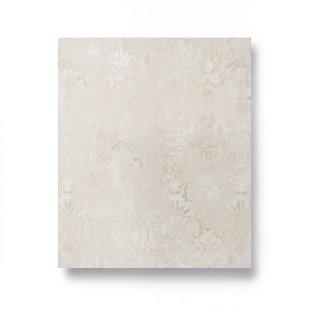 Patterned Wall Covering 10m x 1.06m Light Beige Model 5848