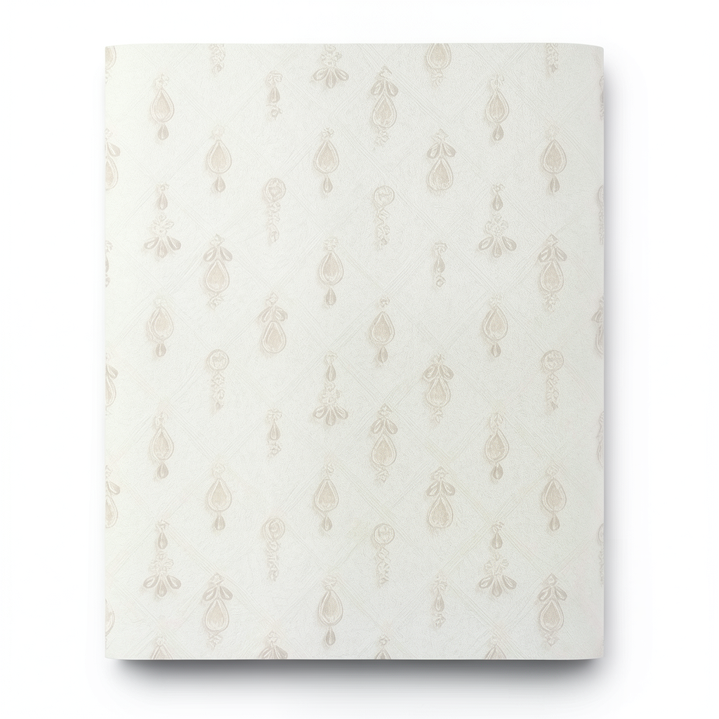 ورق جدران ايطالي 10 م×1.06 م لون بيج فاتح، موديل 85089